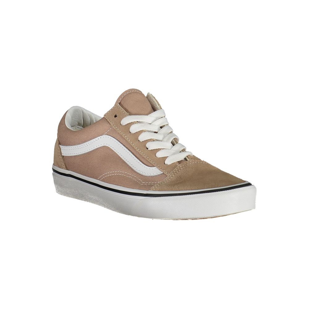 Vans Beige Polyester Athletic Sneakers