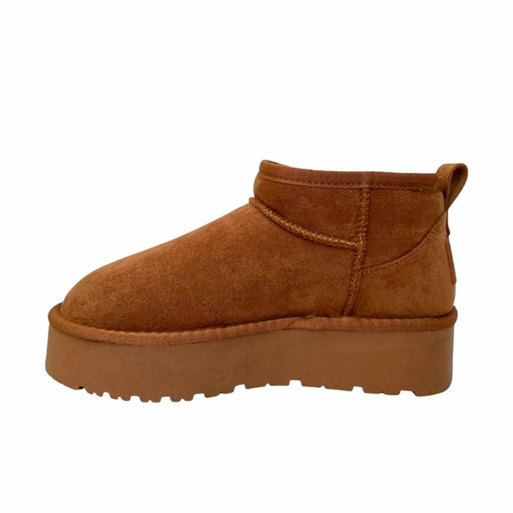 Ladies ankle boots XTI Brown-2
