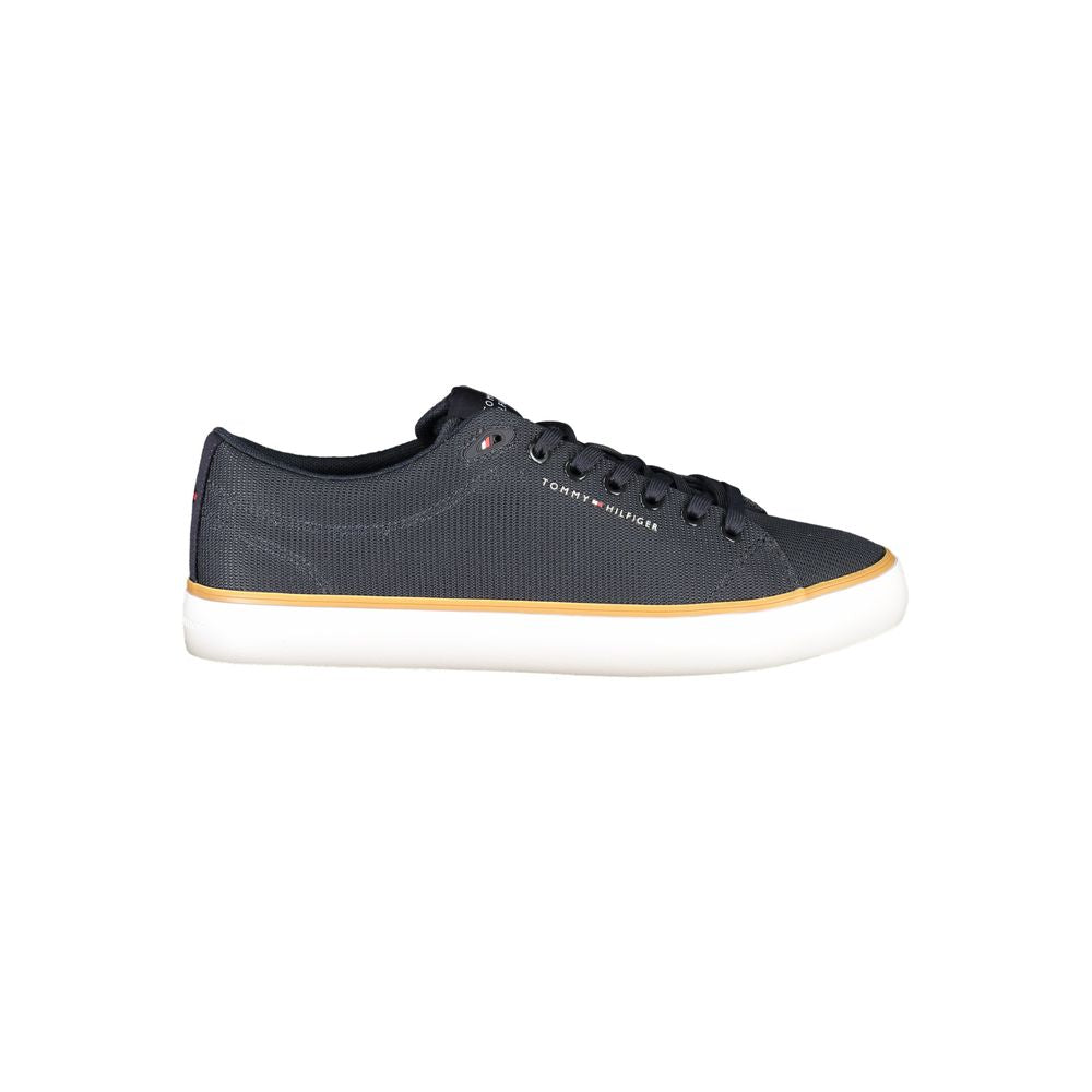 Baskets bleues Tommy Hilfiger en polyester pour homme