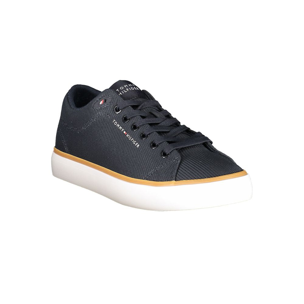 Baskets bleues Tommy Hilfiger en polyester pour homme