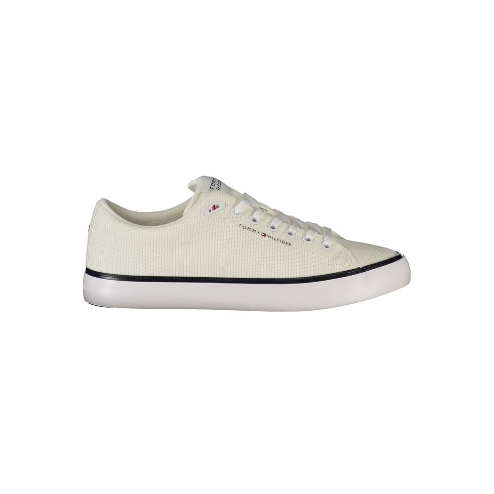 Baskets blanches Tommy Hilfiger en polyuréthane pour homme