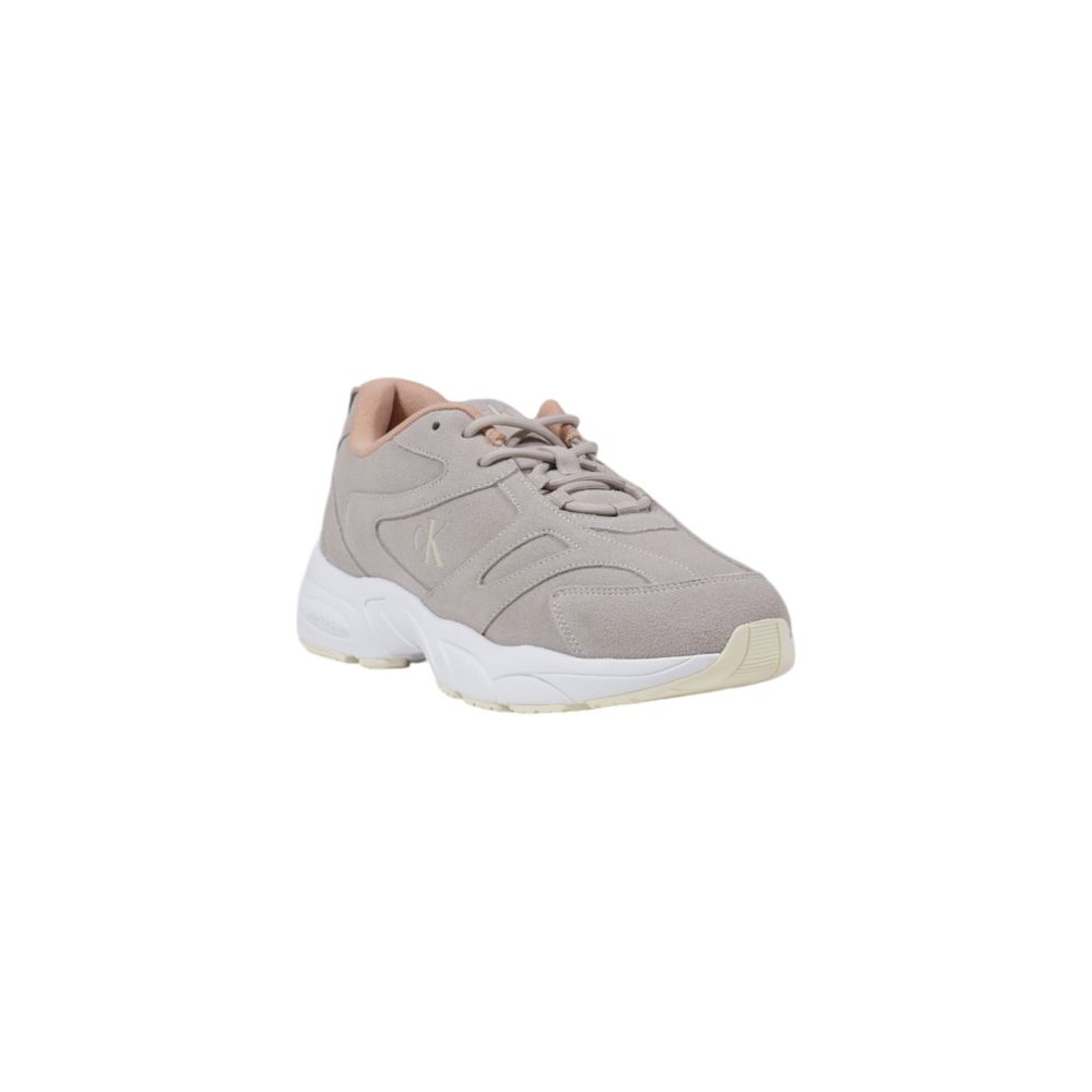 Calvin Klein Jeans Baskets en similicuir gris