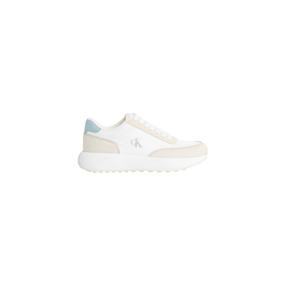 Calvin Klein Jeans Beige Leder Athletic Sneaker
