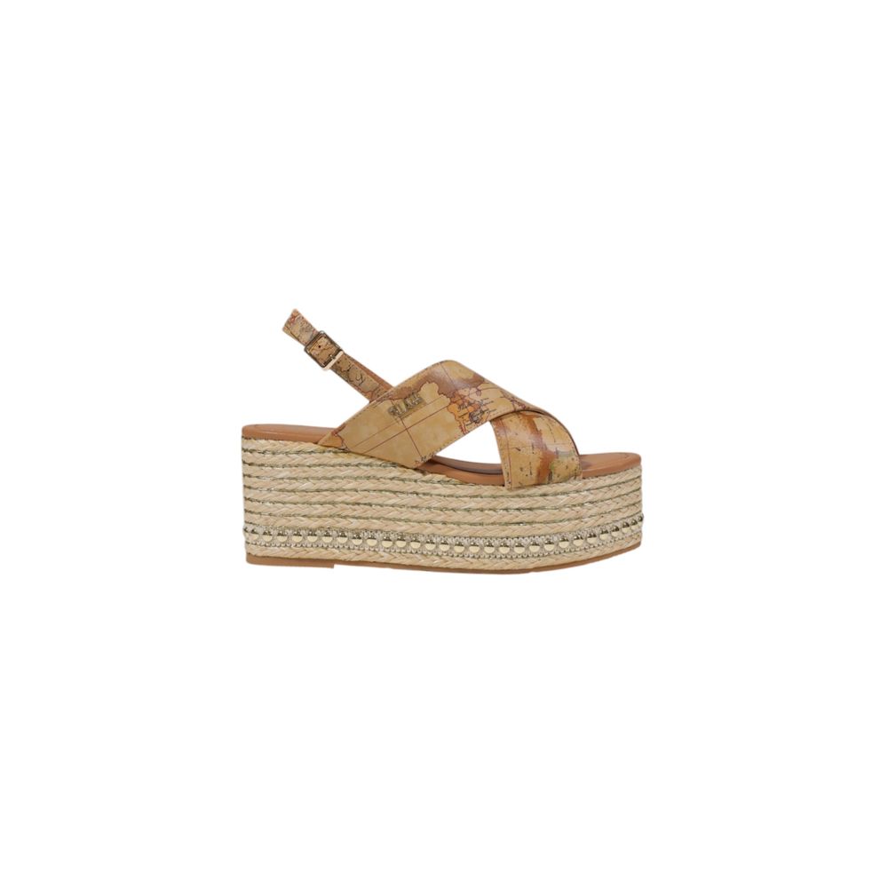 Sandale Alviero Martini Prima Classe beige en polyéthylène