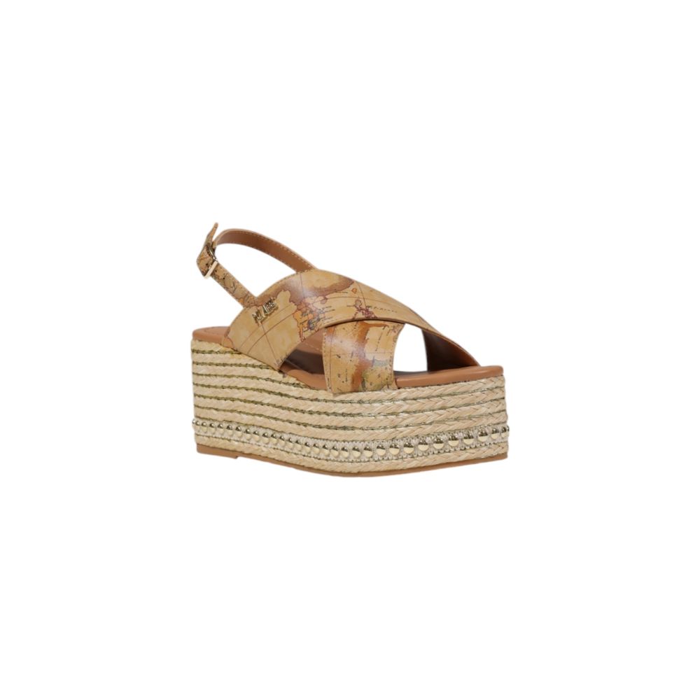 Sandale Alviero Martini Prima Classe beige en polyéthylène