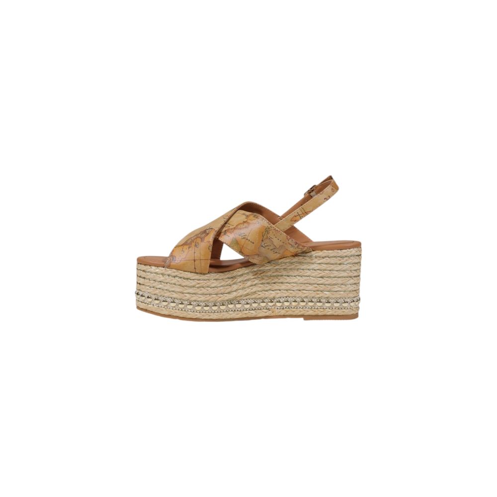 Sandale Alviero Martini Prima Classe beige en polyéthylène