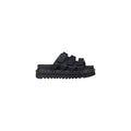 Dr. Martens Schwarze Leder Plateau-Pumps