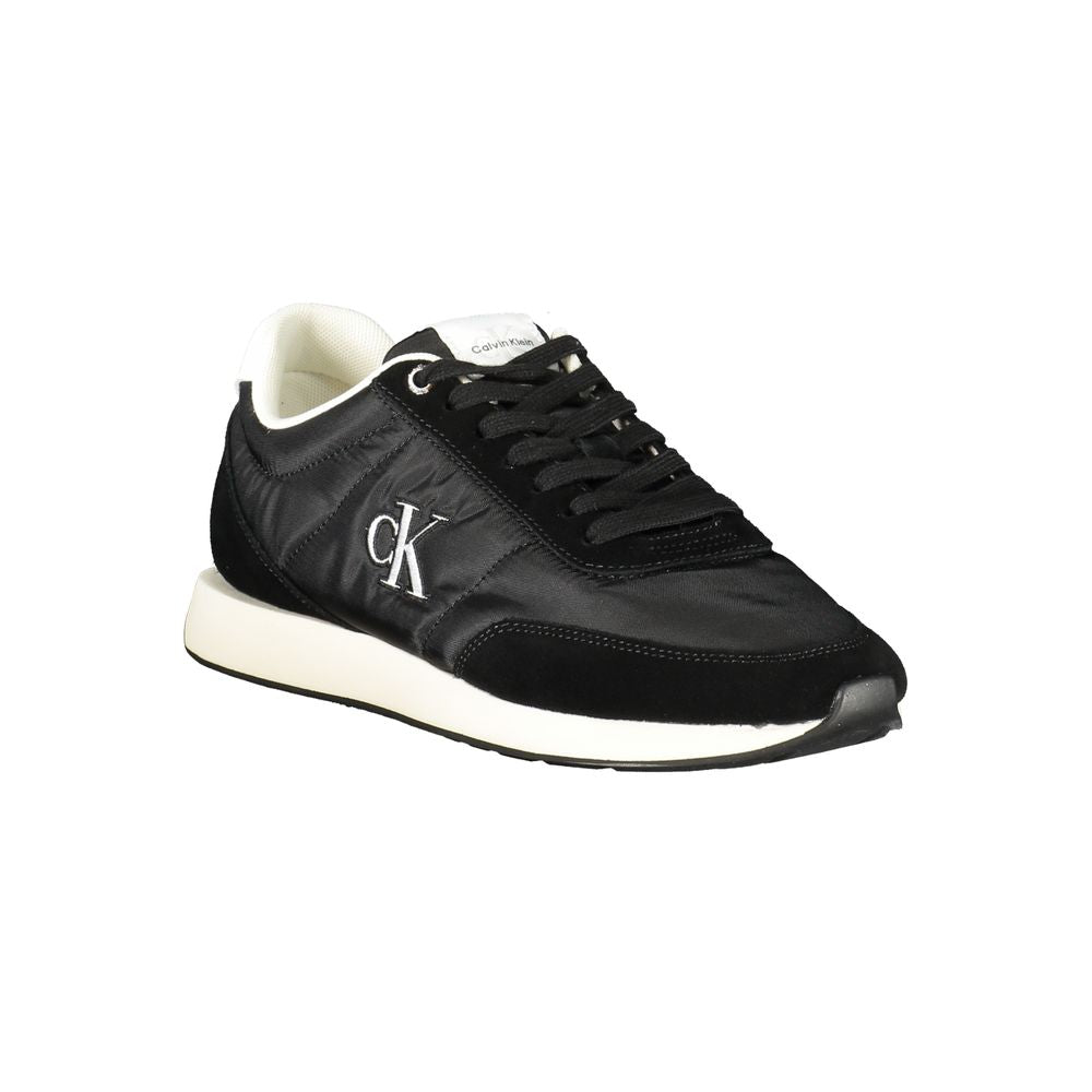 Calvin Klein Schwarzer Herren-Sneaker aus Polyester