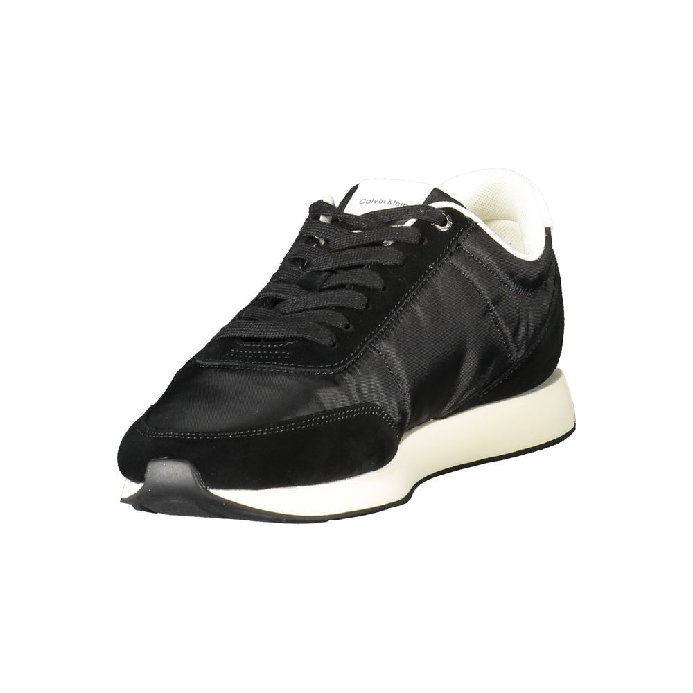 Calvin Klein Schwarzer Herren-Sneaker aus Polyester