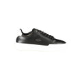 Calvin Klein Schwarzer Leder Herren Sneaker
