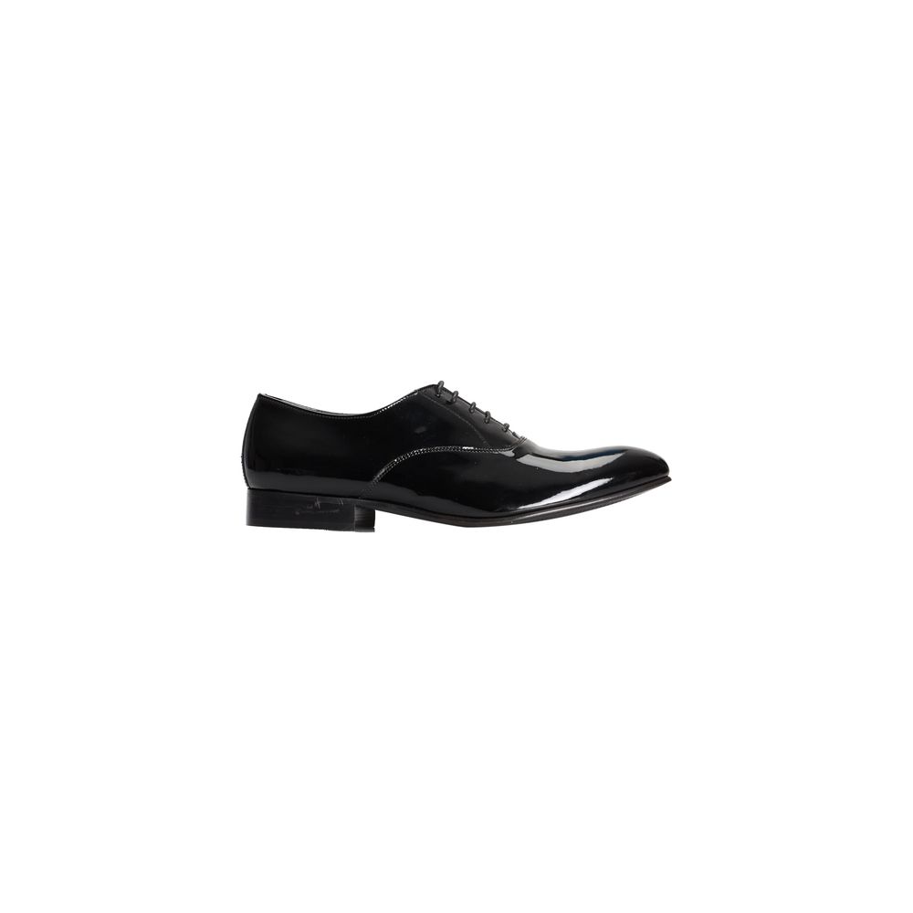 Roberto Pepe Luxury Black Calfskin Men's Loafers