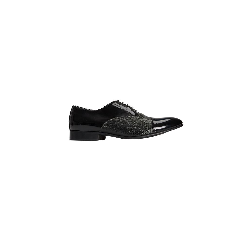 Roberto Pepe Luxury Black Calfskin Men's Loafers