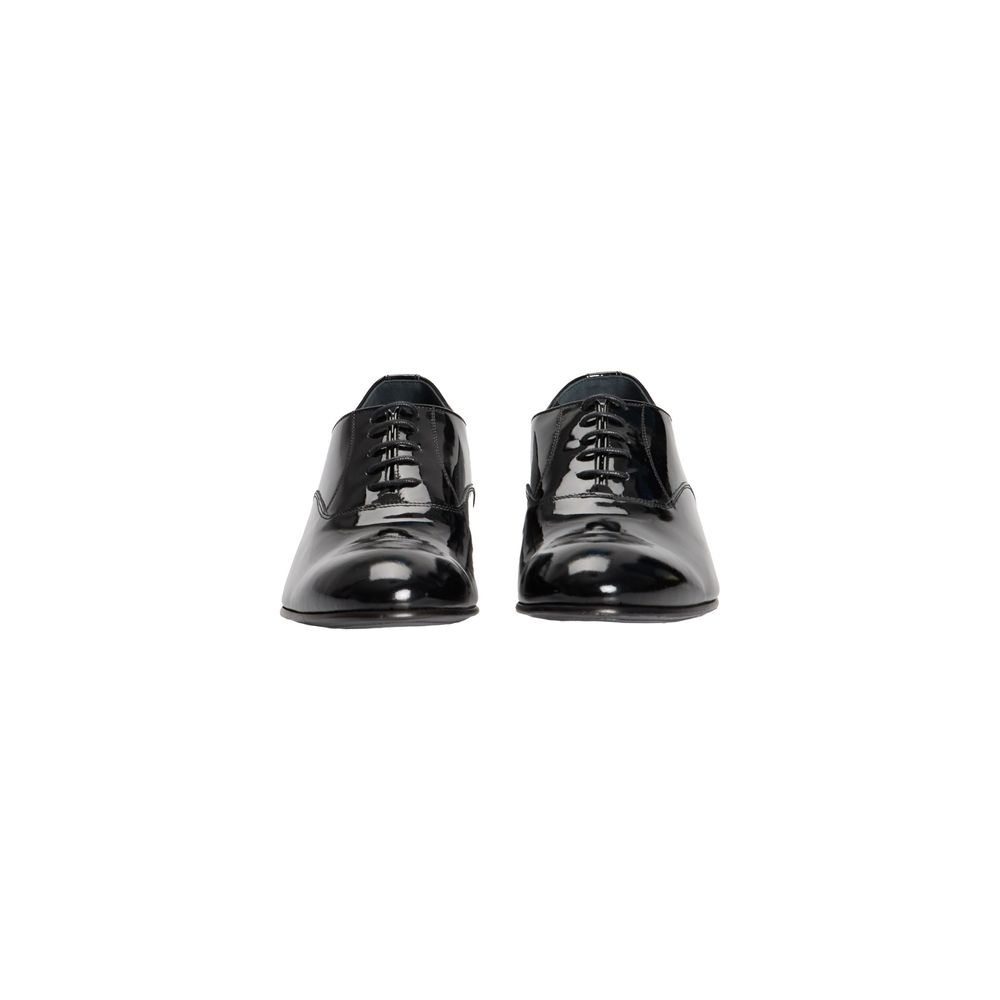 Roberto Pepe Luxury Black Calfskin Men's Loafers