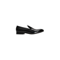 Mocassins Roberto Pepe de luxe en cuir de veau noir pour homme