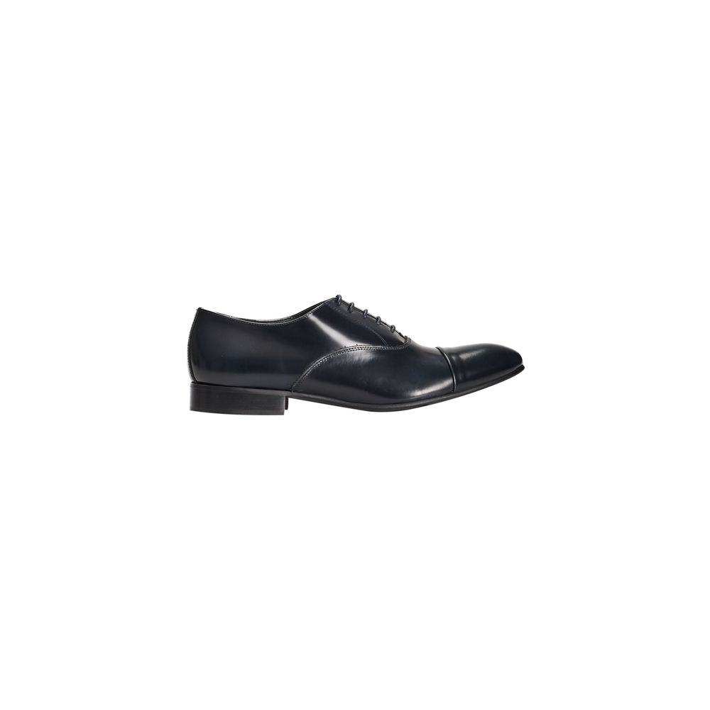Roberto Pepe Luxury Blaue Kalbsleder Herren Loafer