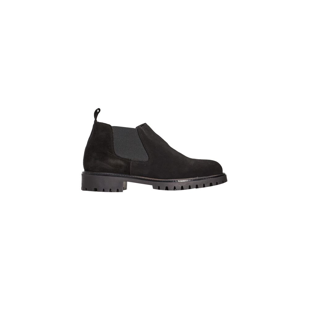 Bottes pour homme en cuir de veau noir Roberto Pepe Luxury