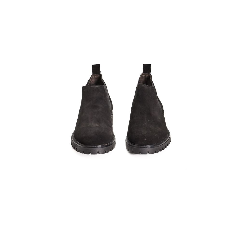 Bottes pour homme en cuir de veau noir Roberto Pepe Luxury