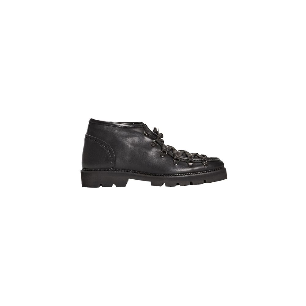 Bottes Homme Roberto Pepe Luxe en Cuir de Veau Noir