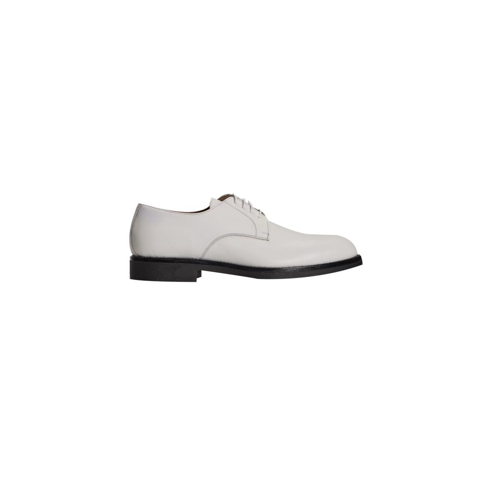 Roberto Pepe Luxury White Calfskin Men's Loafers