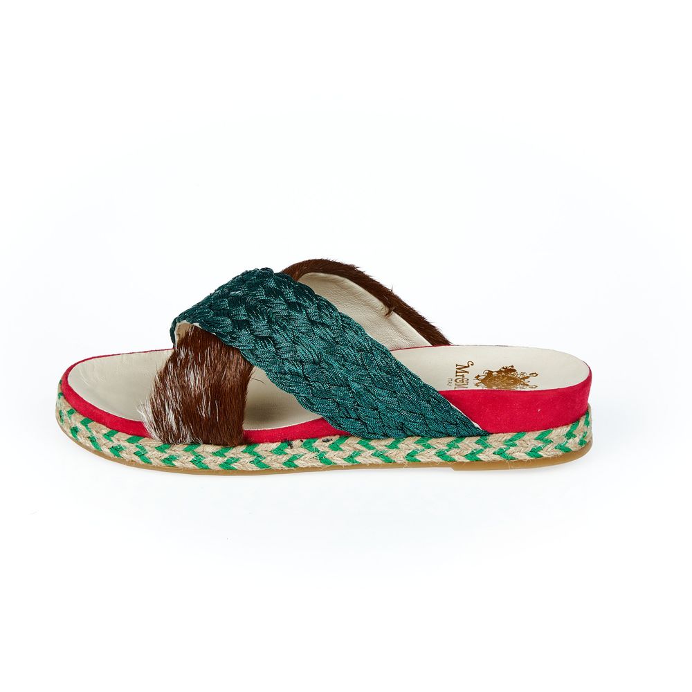 Mr&Mrs Italy Multicolor Dankalia Damen-Sandalette