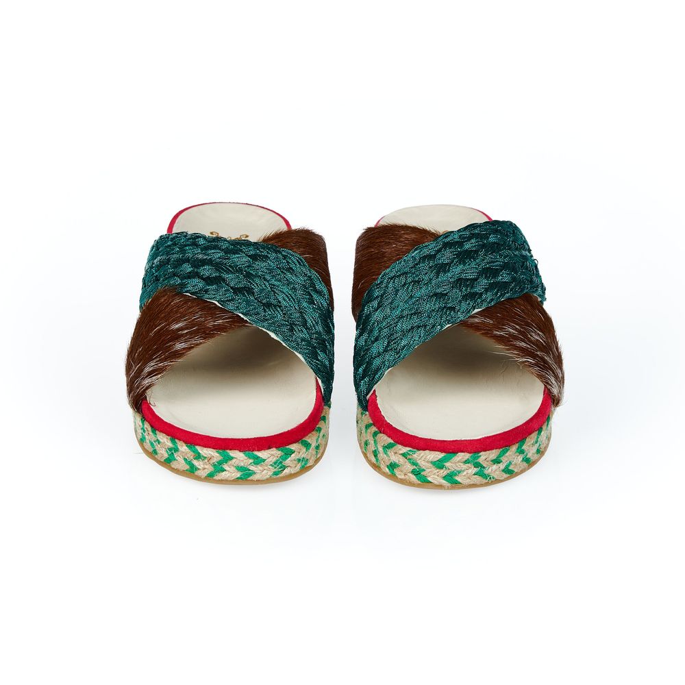 Mr&Mrs Italy Multicolor Dankalia Damen-Sandalette