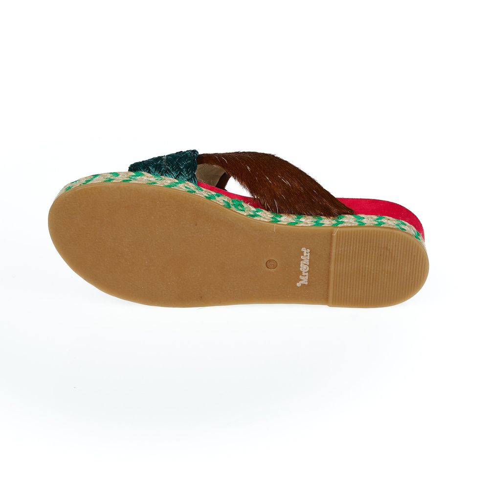 Mr&Mrs Italy Multicolor Dankalia Damen-Sandalette