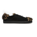 Baskets Mr&Mrs Italy en cuir véritable noir
