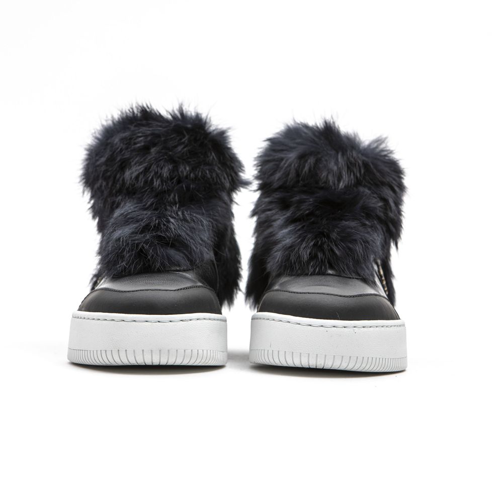 Mr&Mrs Italy Blaue Baumwolle Damen Sneaker