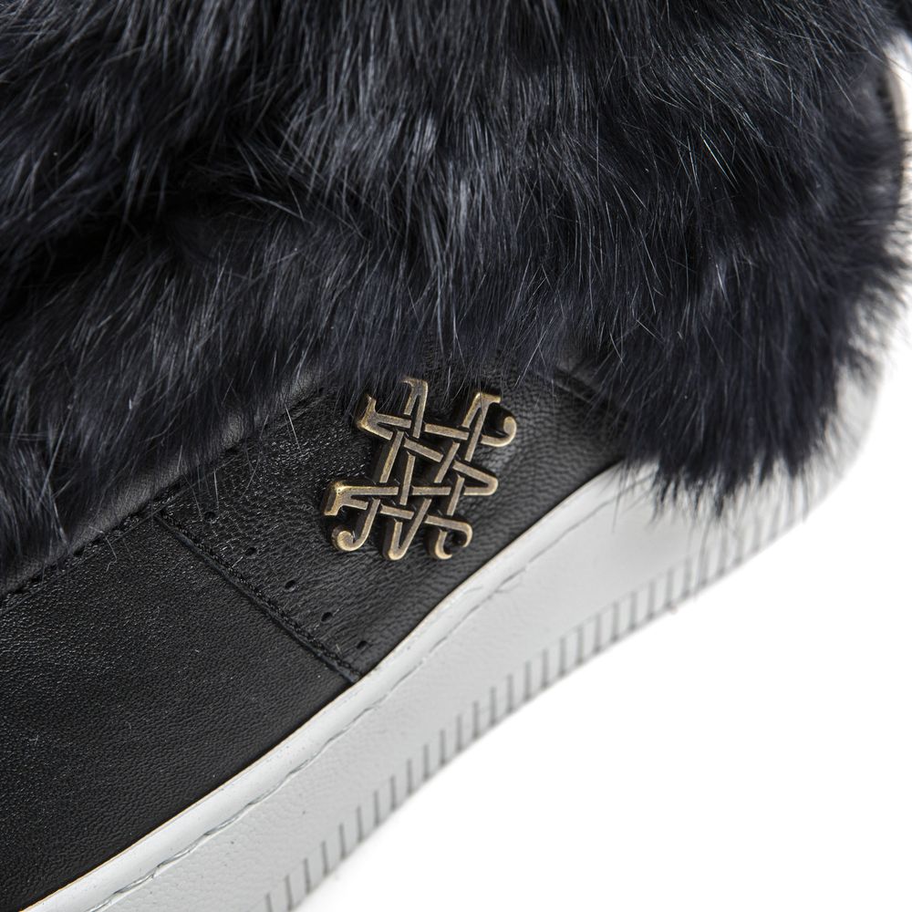Mr&Mrs Italy Blaue Baumwolle Damen Sneaker
