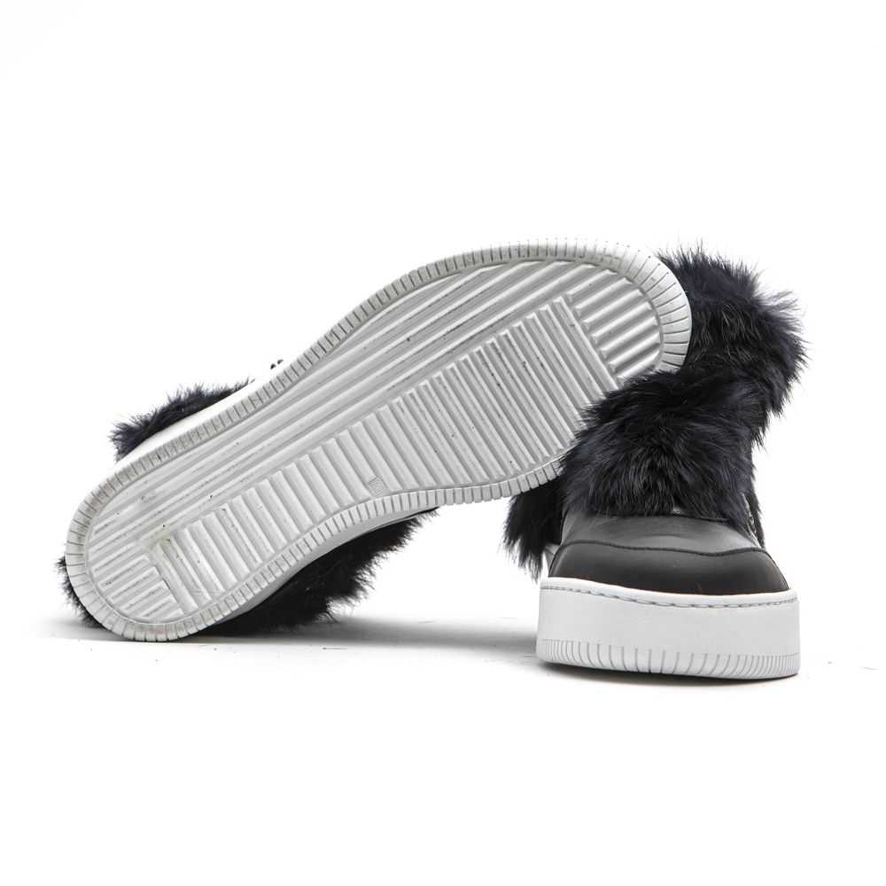 Mr&Mrs Italy Blaue Baumwolle Damen Sneaker