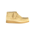 Clarks Beige Leather Men's Sneakers