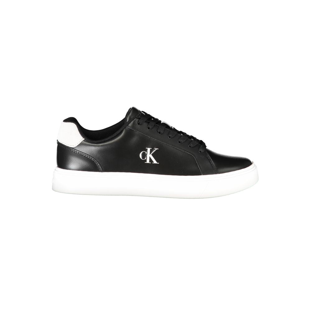 Calvin Klein Schwarzer Sneaker aus Polyurethan für Herren