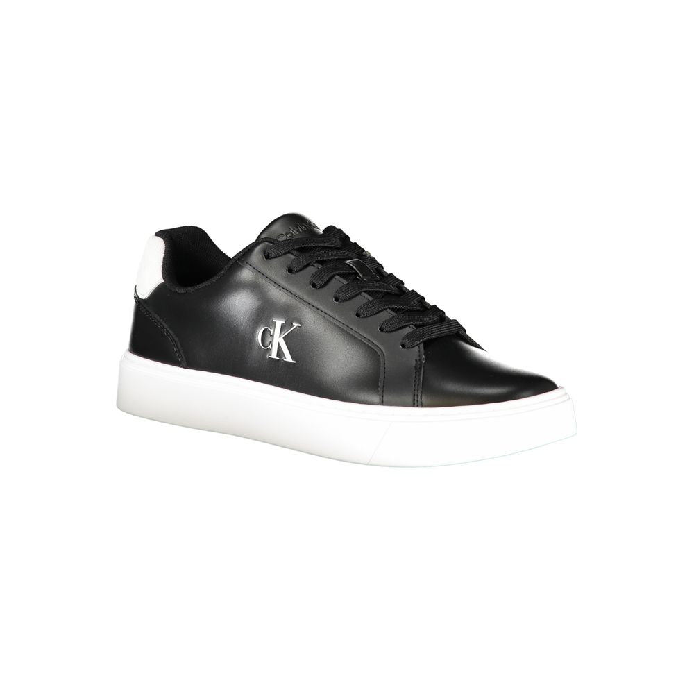 Calvin Klein Schwarzer Sneaker aus Polyurethan für Herren