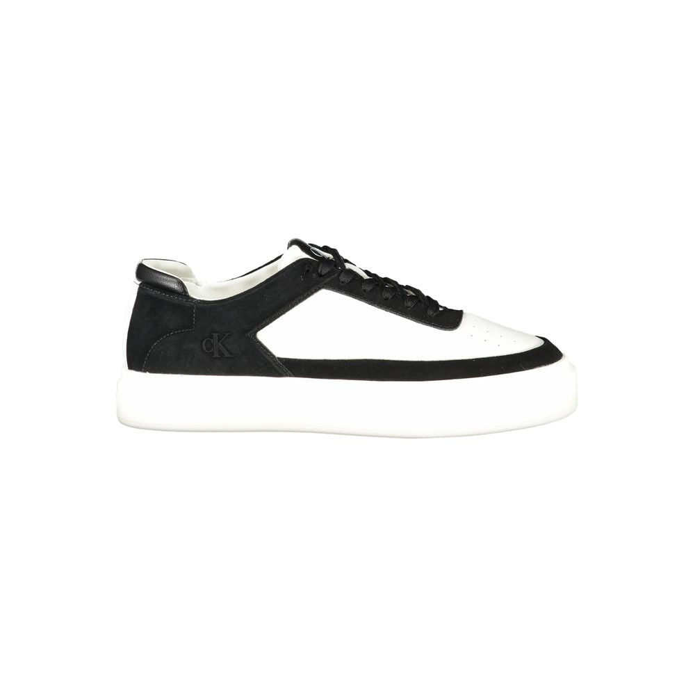 Calvin Klein Bianco Polyurethane Herren Sneaker