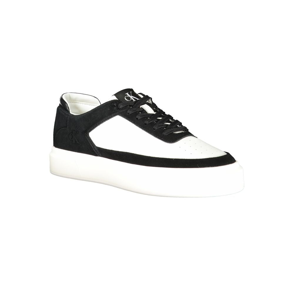 Calvin Klein Bianco Polyurethane Herren Sneaker