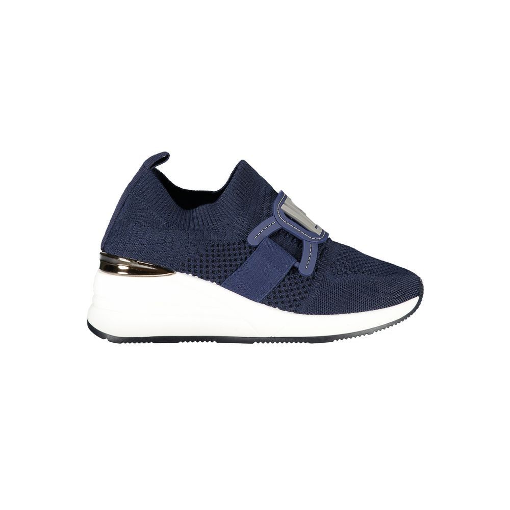 Chaussures de sport bleues en polyester Laura Biagiotti
