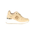 Laura Biagiotti Beige Polyester Athletic Sneakers