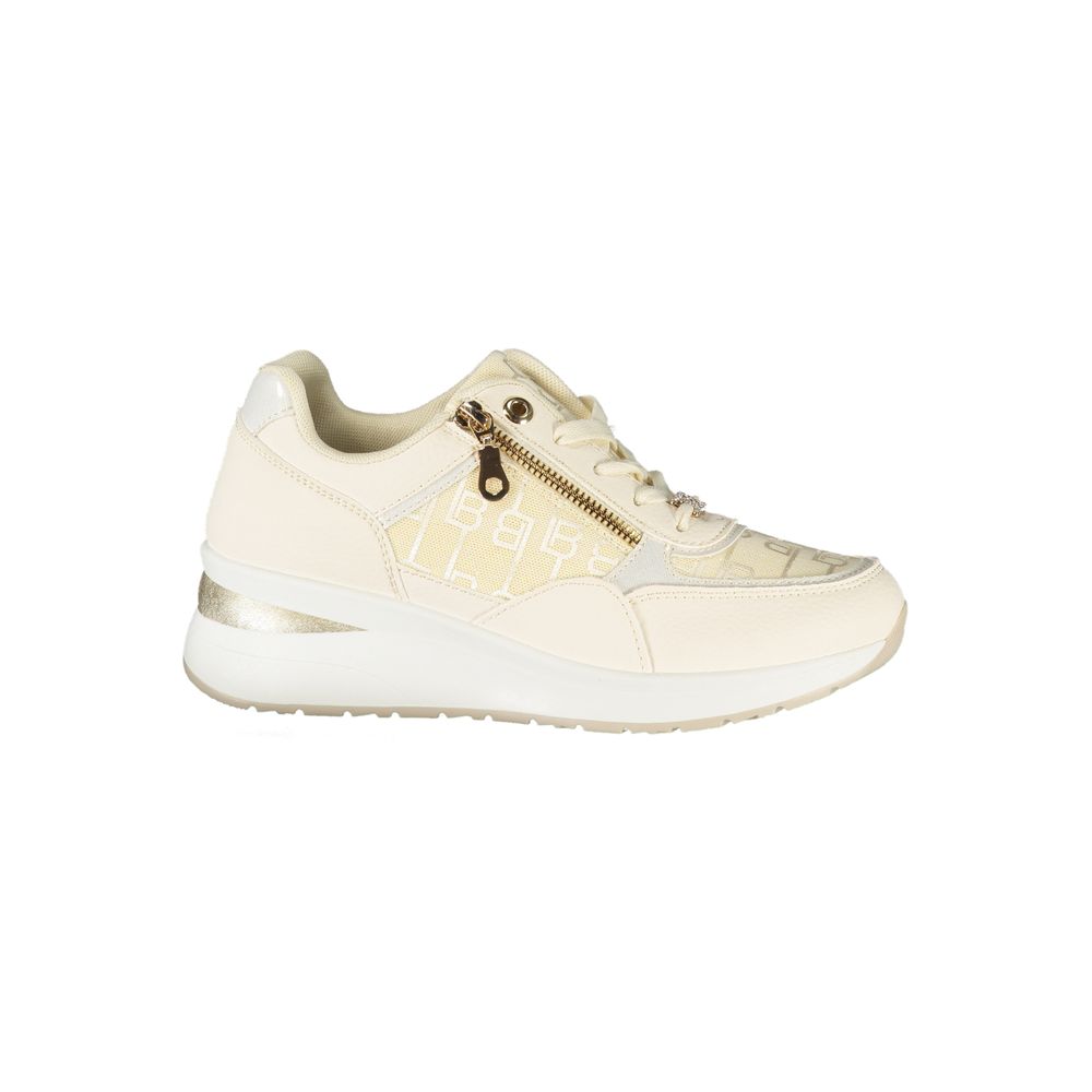 Baskets femme Laura Biagiotti Bianco en polyuréthane