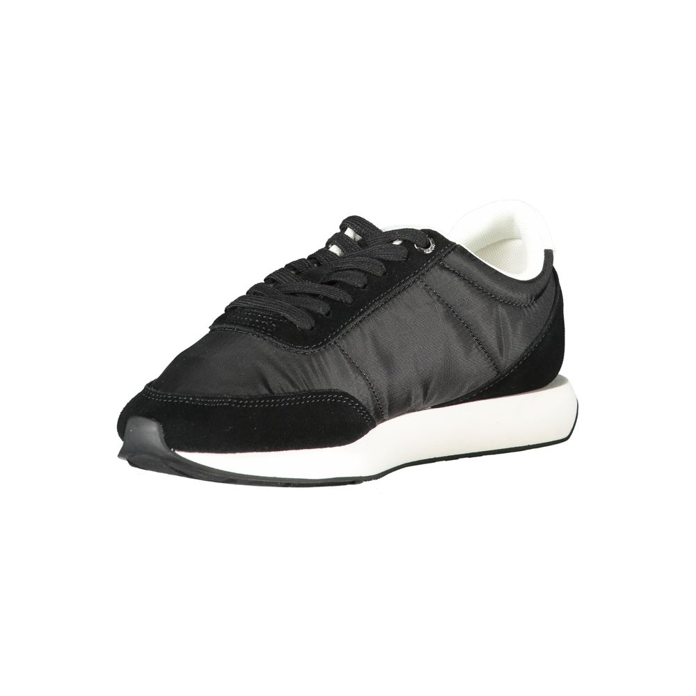 Baskets noires en polyester pour femme Calvin Klein