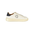 Blauer Weiße Herren-Sneaker aus Polyester