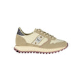 Blauer Beige Polyester Athletic Sneakers