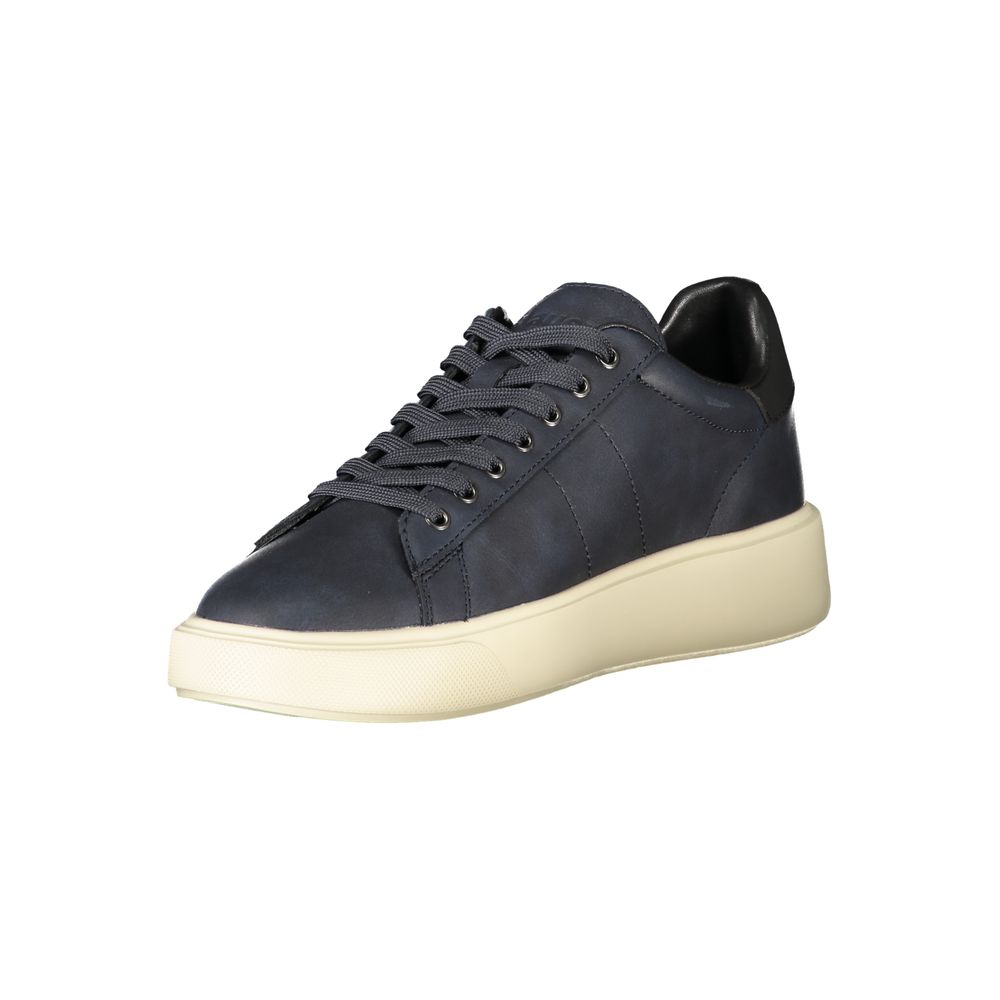 Blauer Sneaker aus Polyurethan für Herren