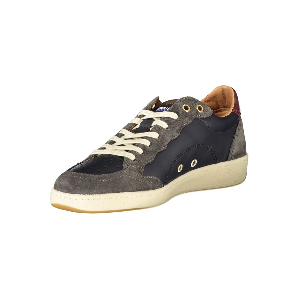 Blauer Polyester-Sneaker