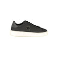 Blauer Schwarzer Polyester-Sneaker