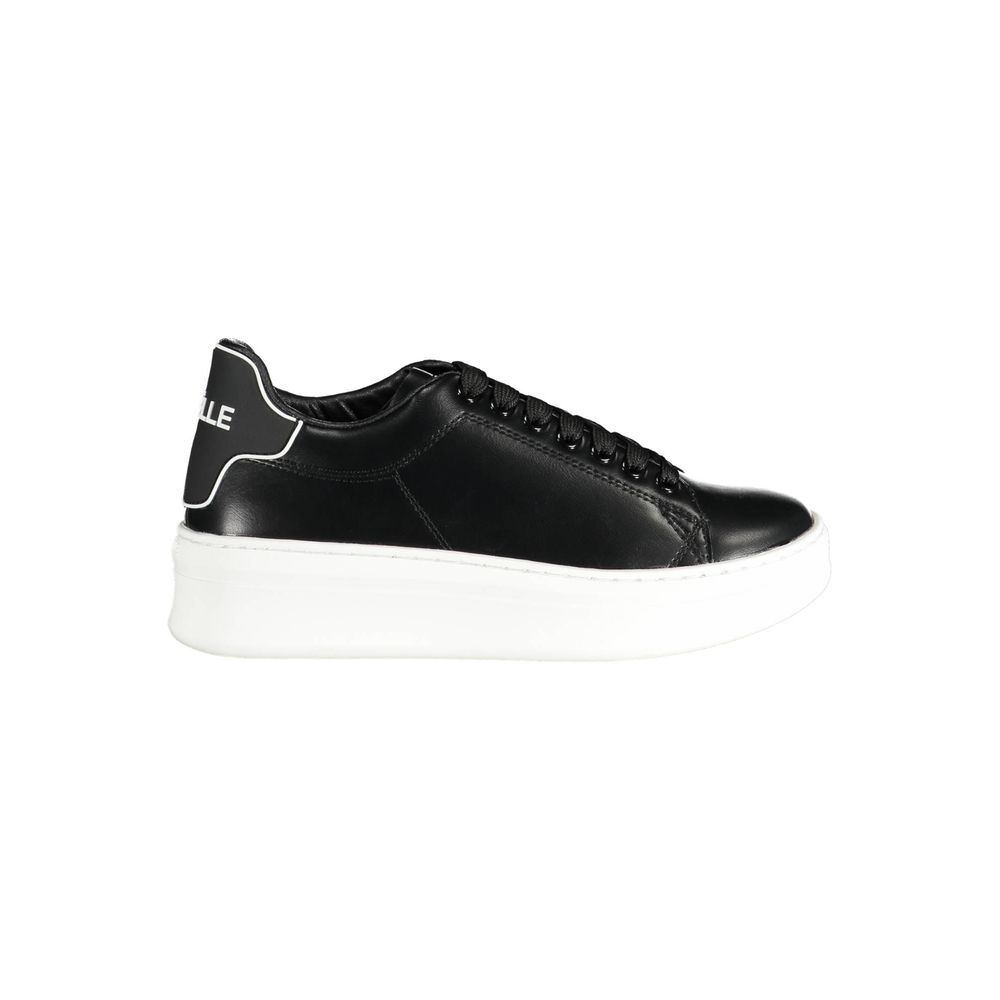 Baskets noires en polyester Gaelle Paris