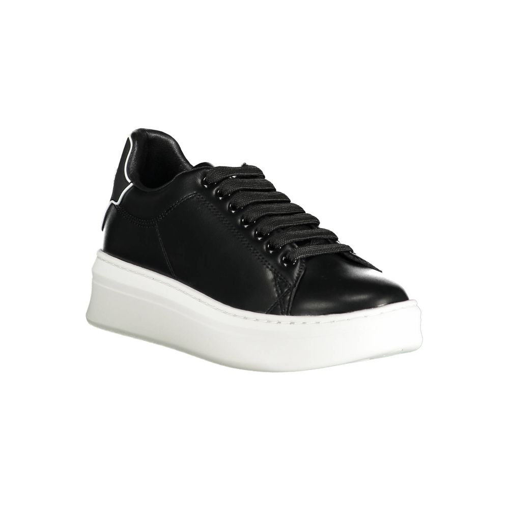 Baskets noires en polyester Gaelle Paris