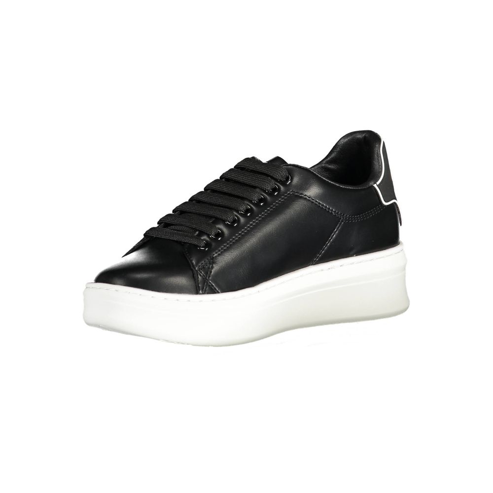 Baskets noires en polyester Gaelle Paris