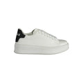 Gaelle Paris White Polyester Sneakers