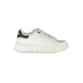 Gaelle Paris White Polyurethane Women's Sneaker