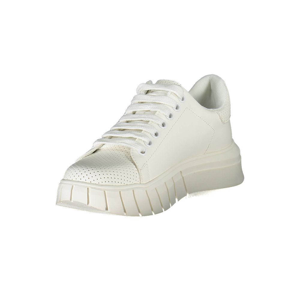Gaelle Paris Weißer Polyester-Sneaker
